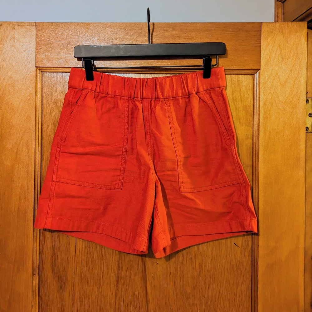 J. Crew Camp Shorts in Cayenne | Size XS